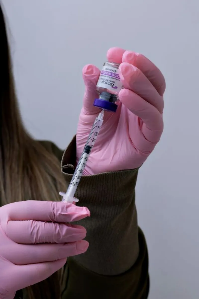 Botox para contorno do rosto