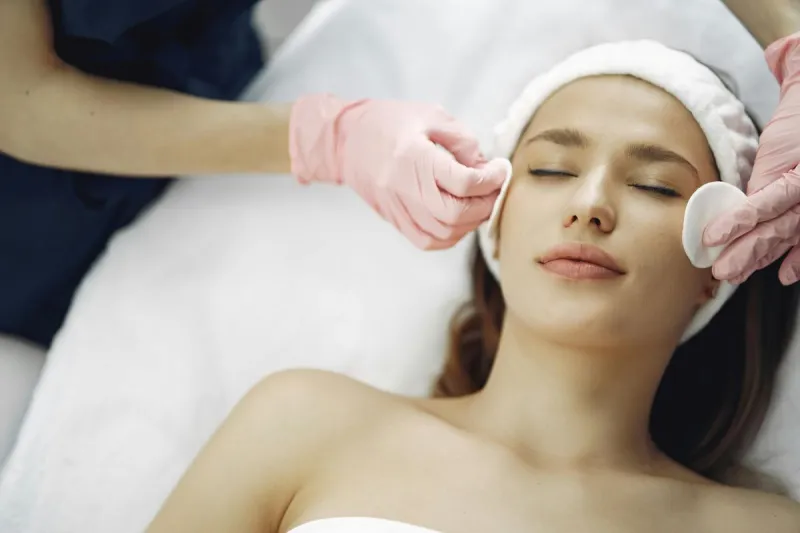 Peeling para rejuvenescimento facial